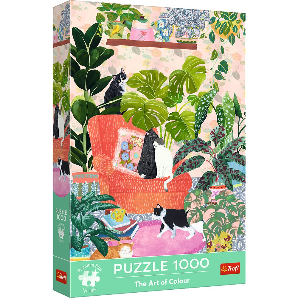 Puzzle Trefl 1000 Premium Plus Casa Dulce Casa [1]