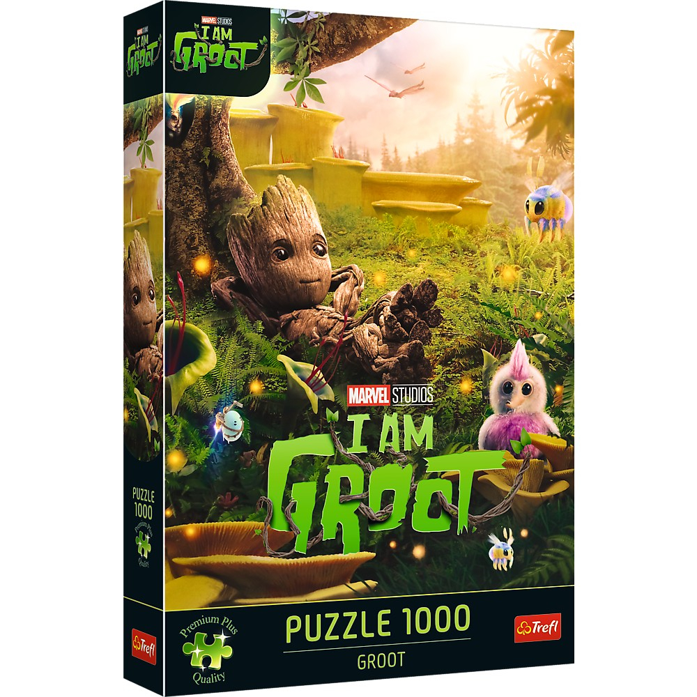 Puzzle Trefl 1000 Premium Plus Marvel Groot [1]