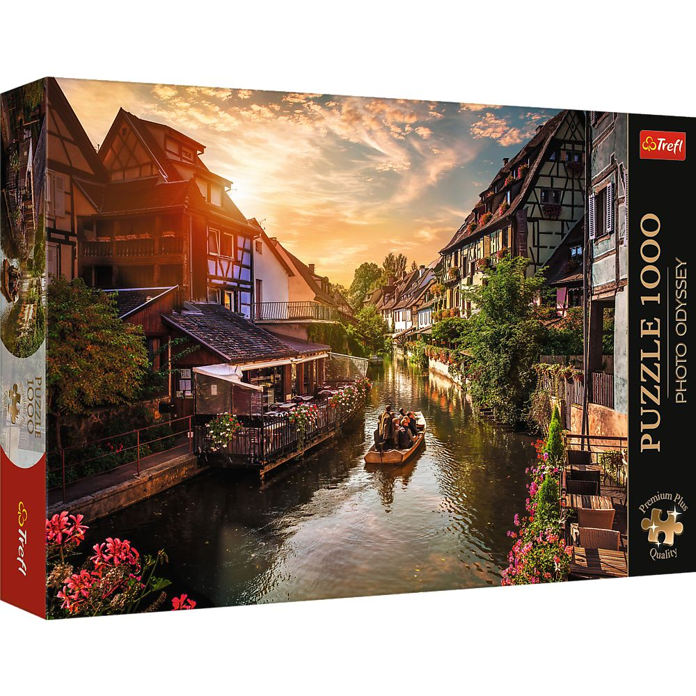 Trefl-Puzzle Trefl 1000 Premium Plus Photo Odyssey Mica Venetie Din Colmar Franta [1]