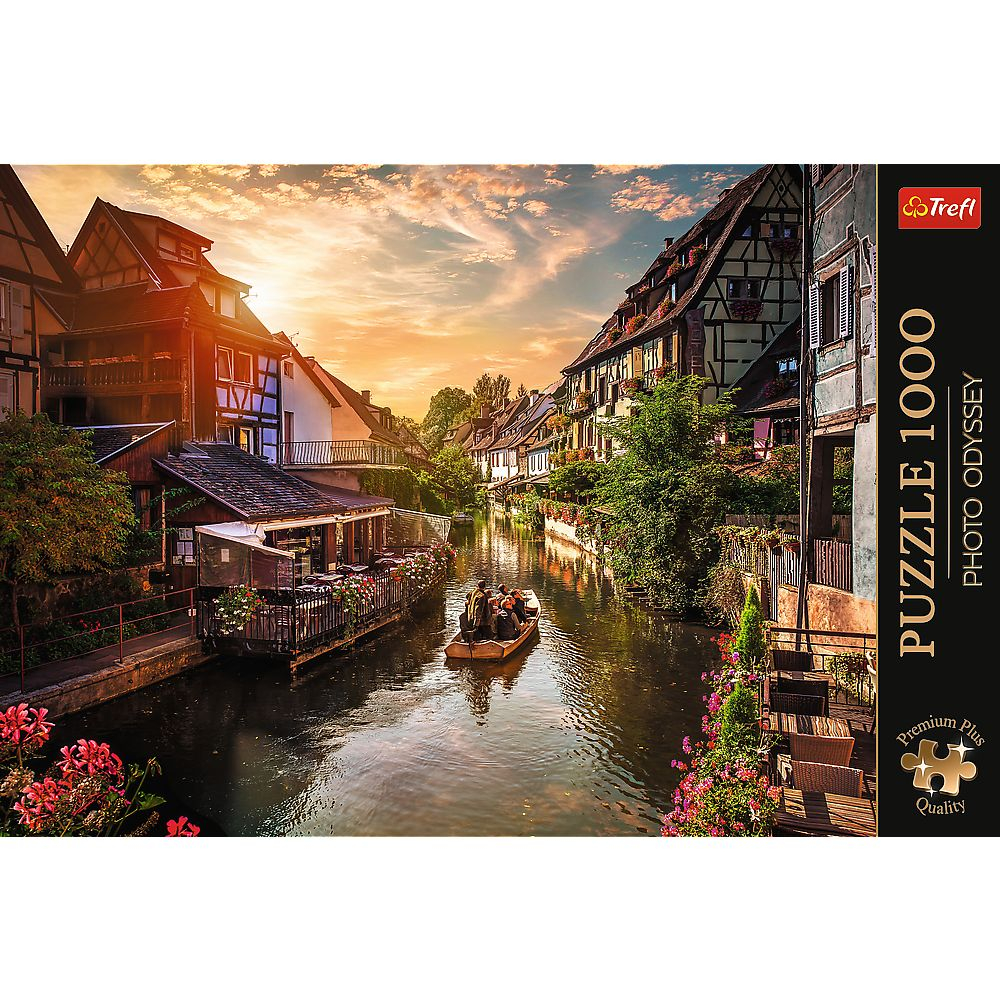 Trefl-Puzzle Trefl 1000 Premium Plus Photo Odyssey Mica Venetie Din Colmar Franta [3]