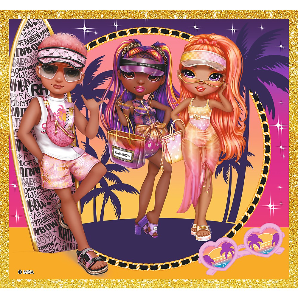 Puzzle Trefl 10In1 Rainbow High Papusile Fashion [8]