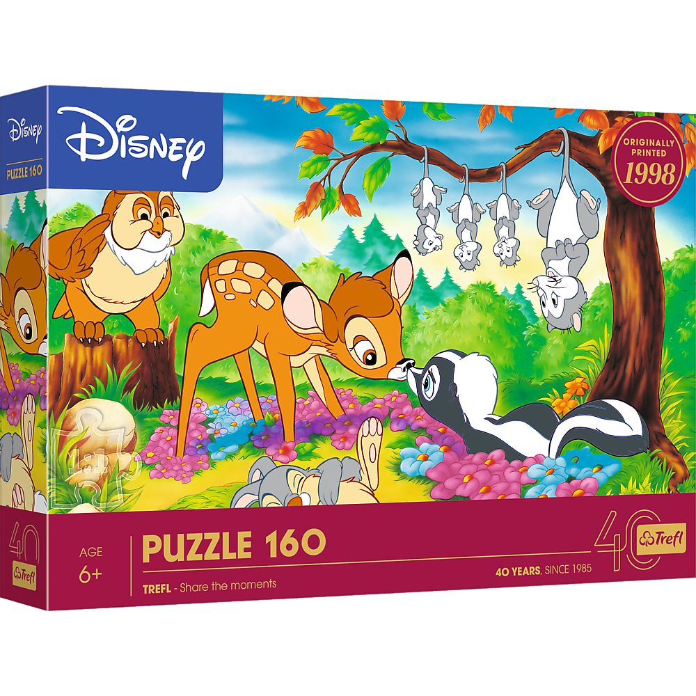 Trefl-Puzzle Trefl 160 Bambi Si Prietenii Padurii [1]