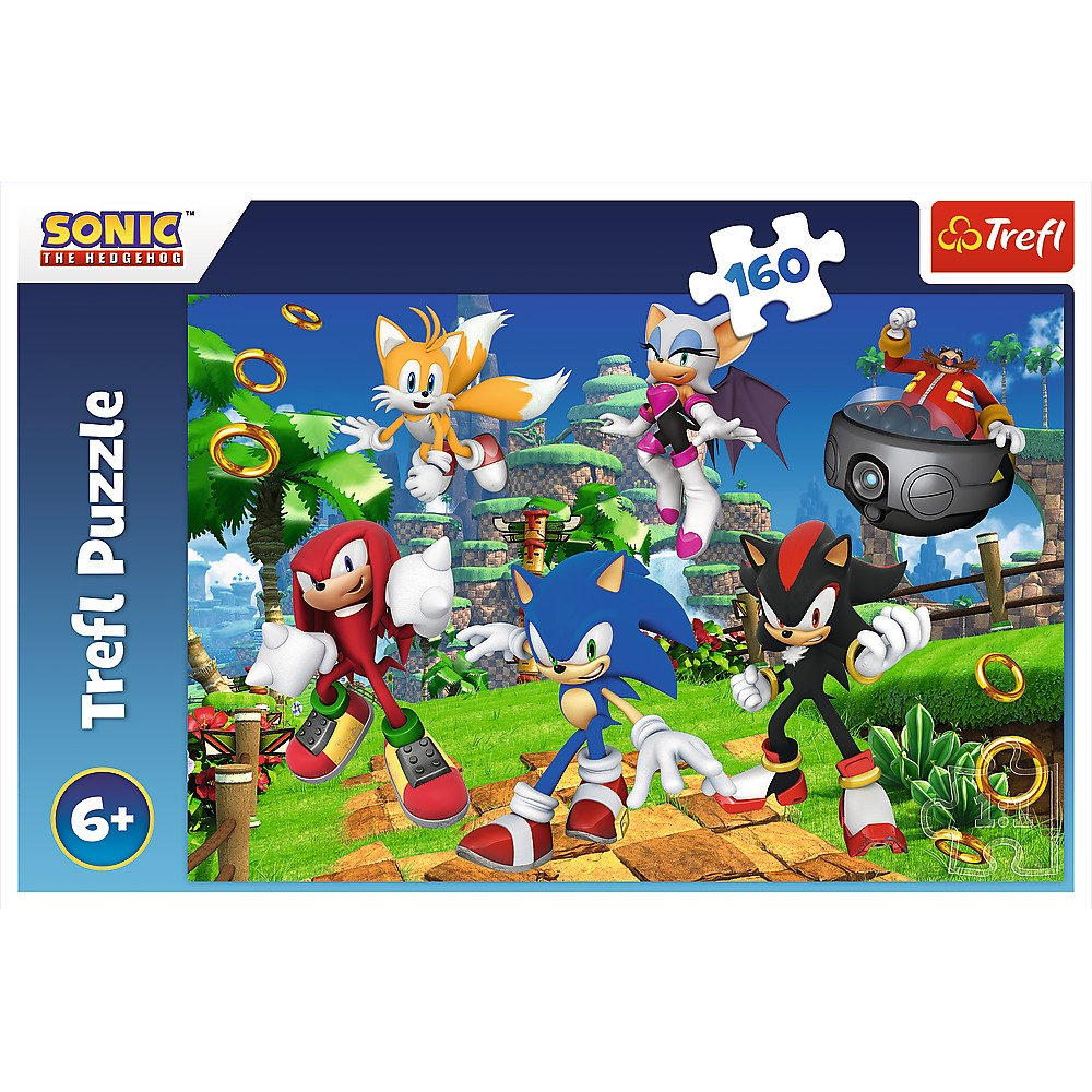 Puzzle Trefl 160 Sonic Si Prietenii [3]