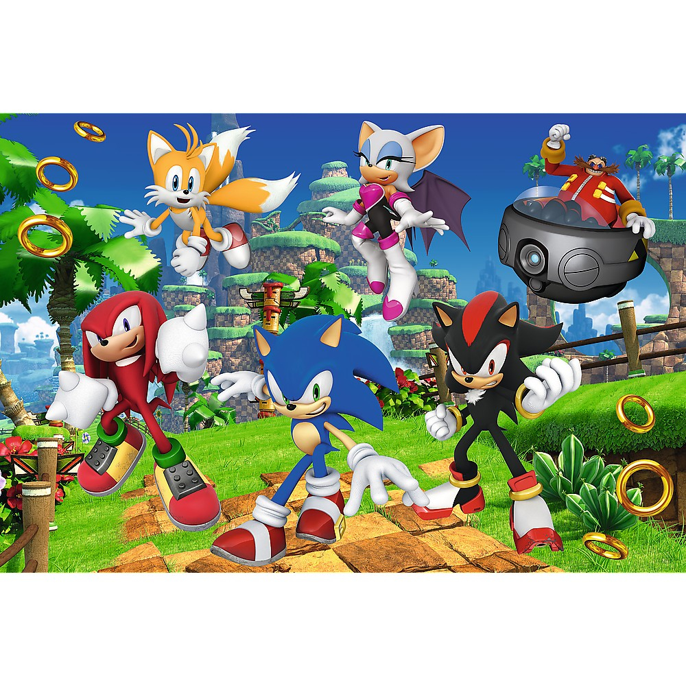 Puzzle Trefl 160 Sonic Si Prietenii [2]