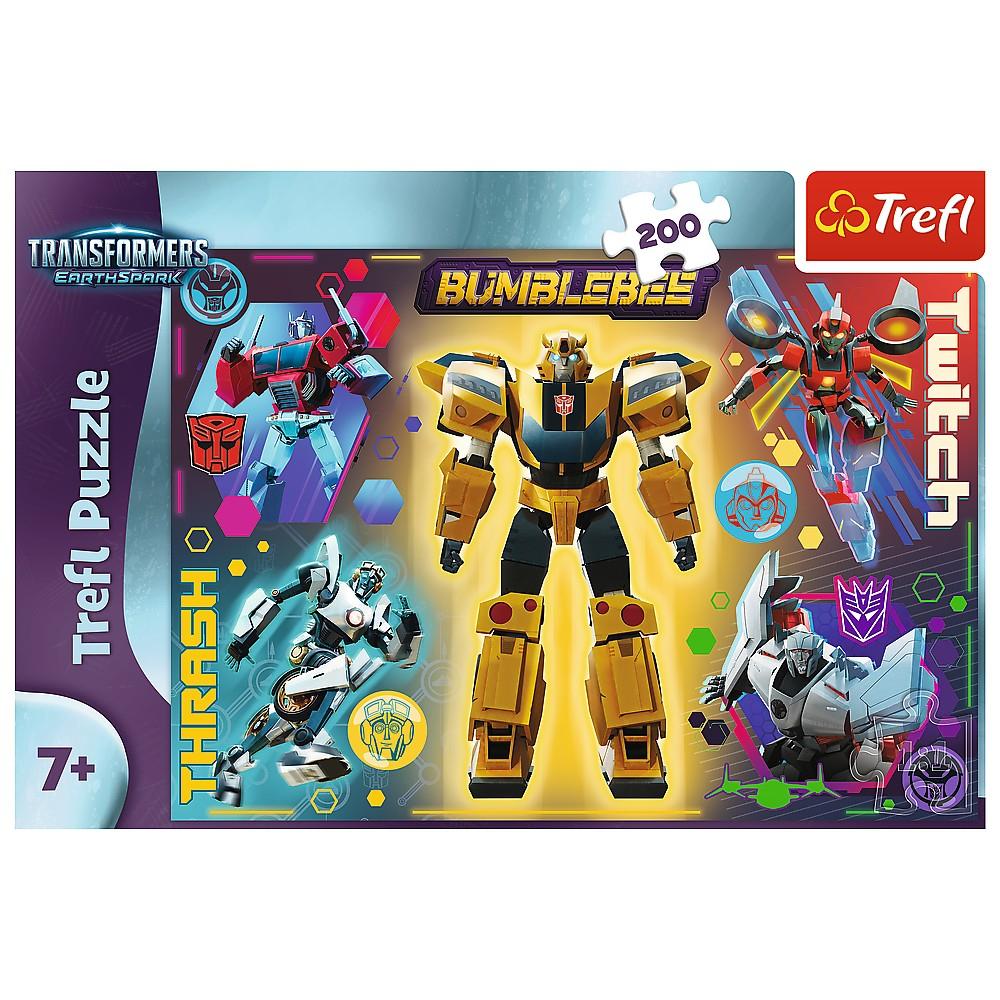 Puzzle Trefl 200 Transformers Bumblebee [3]