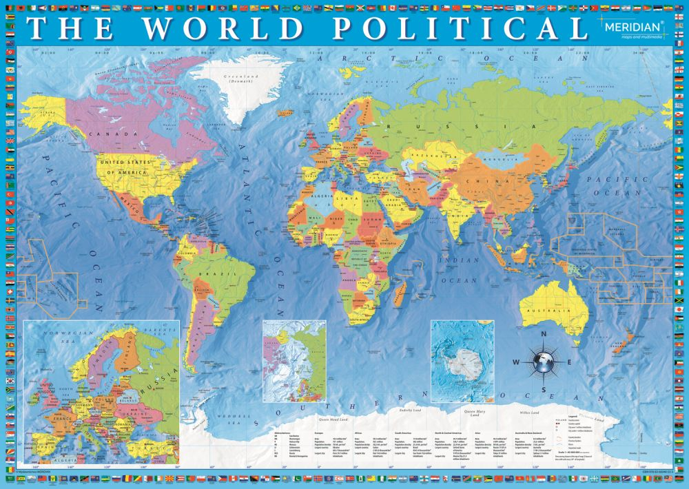Puzzle Trefl 2000 Harta Politica A Lumii [2]