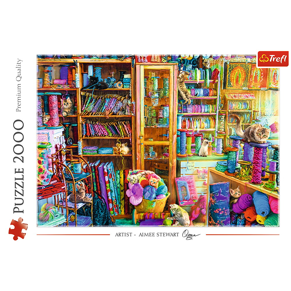 Puzzle Trefl 2000 Paradisul Pisicutelor [3]