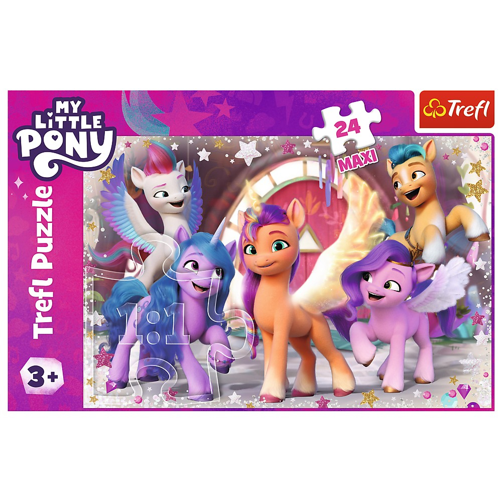 Puzzle Trefl 24 Maxi My Little Pony O Zi Frumoasa [3]