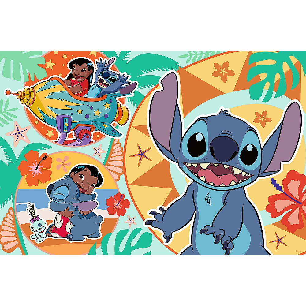 Puzzle Trefl 24 Maxi Stitch Ziua Vesela A Lui Lilo Si Stitch [2]