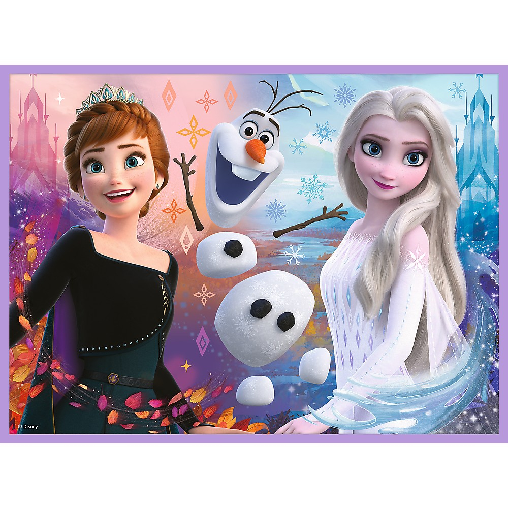 Puzzle Trefl 2In1 Memo Disney Frozen Printesele Si Taramul Lor [2]