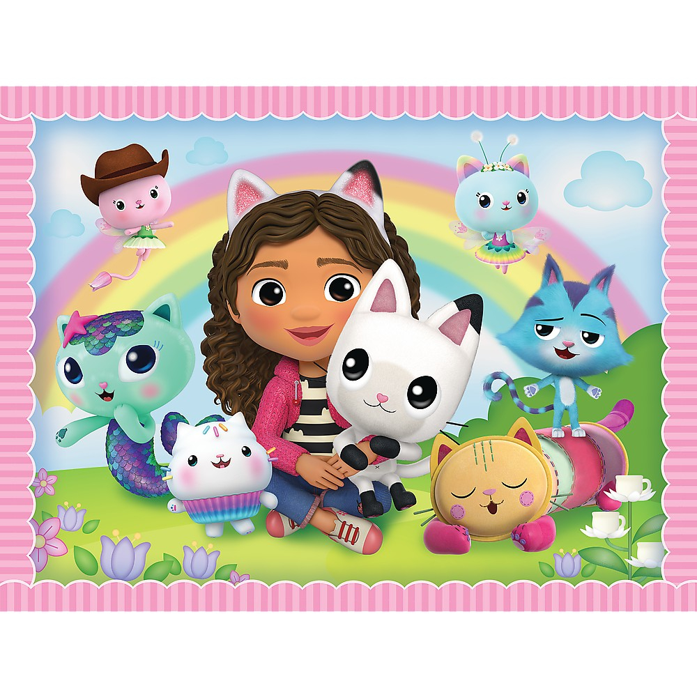 Puzzle Trefl 2In1 Memo Gabbys Dollhouse Gabi Si Prietenii Ei [2]
