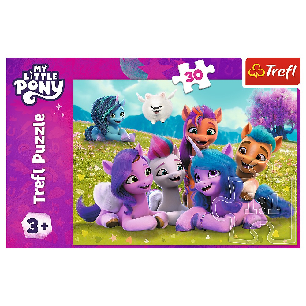 Trefl-Puzzle Trefl 30 My Little Pony Poneii Prietenosi [3]