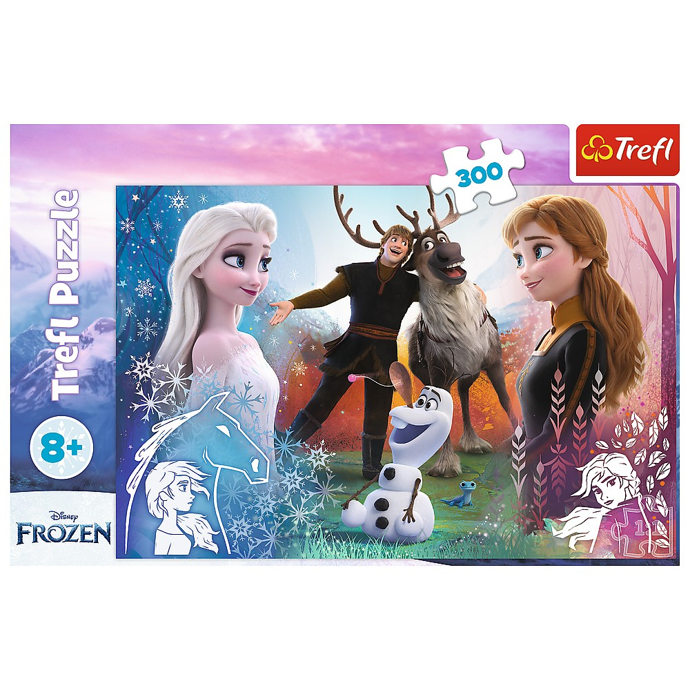 Trefl-Puzzle Trefl 300 Disney Frozen 2 Magia [3]