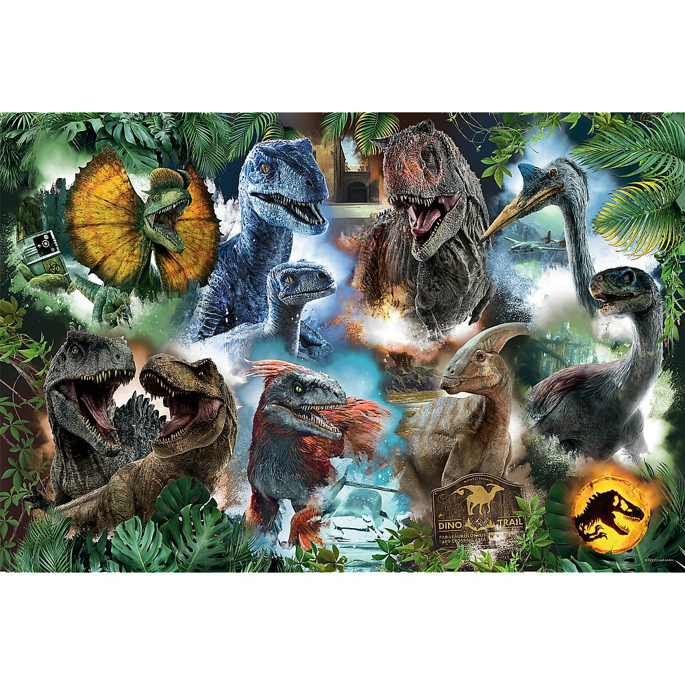Trefl-Puzzle Trefl 300 Jurrasic World Dinozaurii Favoriti [2]