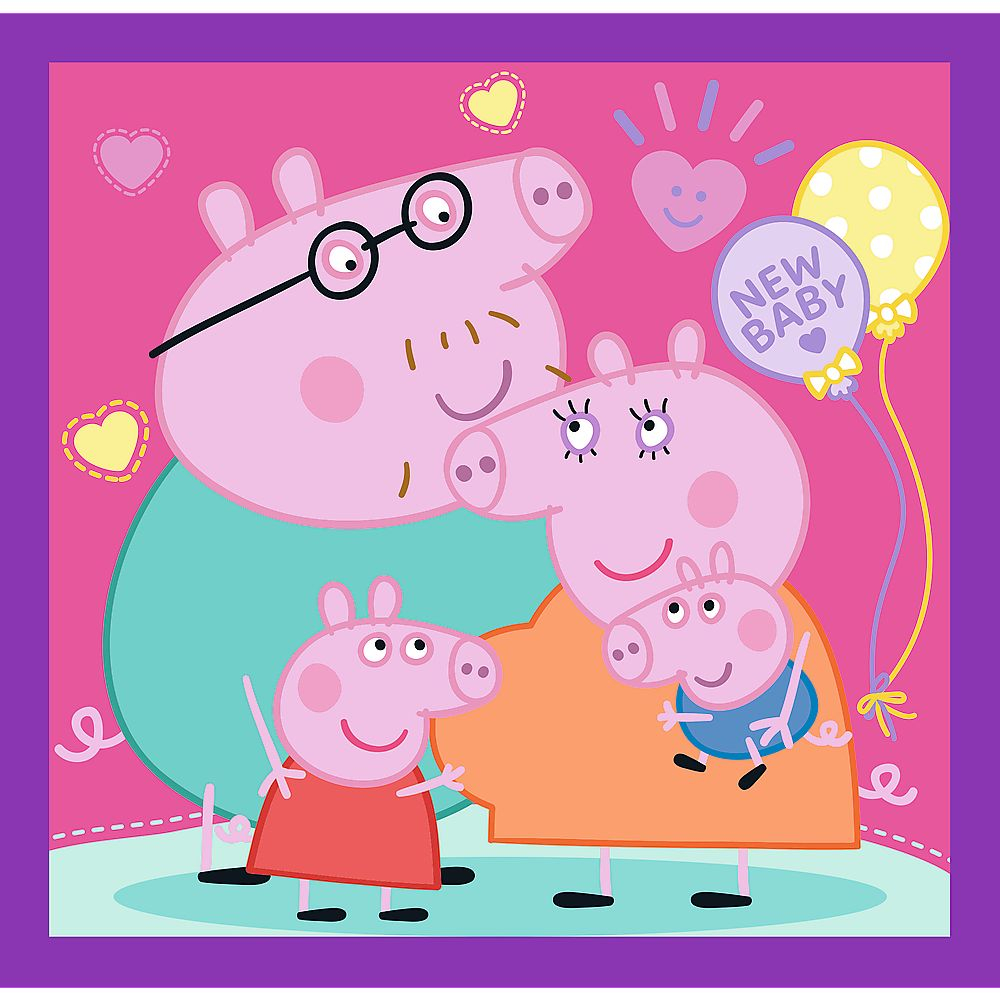 Trefl-Puzzle Trefl 3In1 Obiceiurile Lui Peppa  Pig [3]