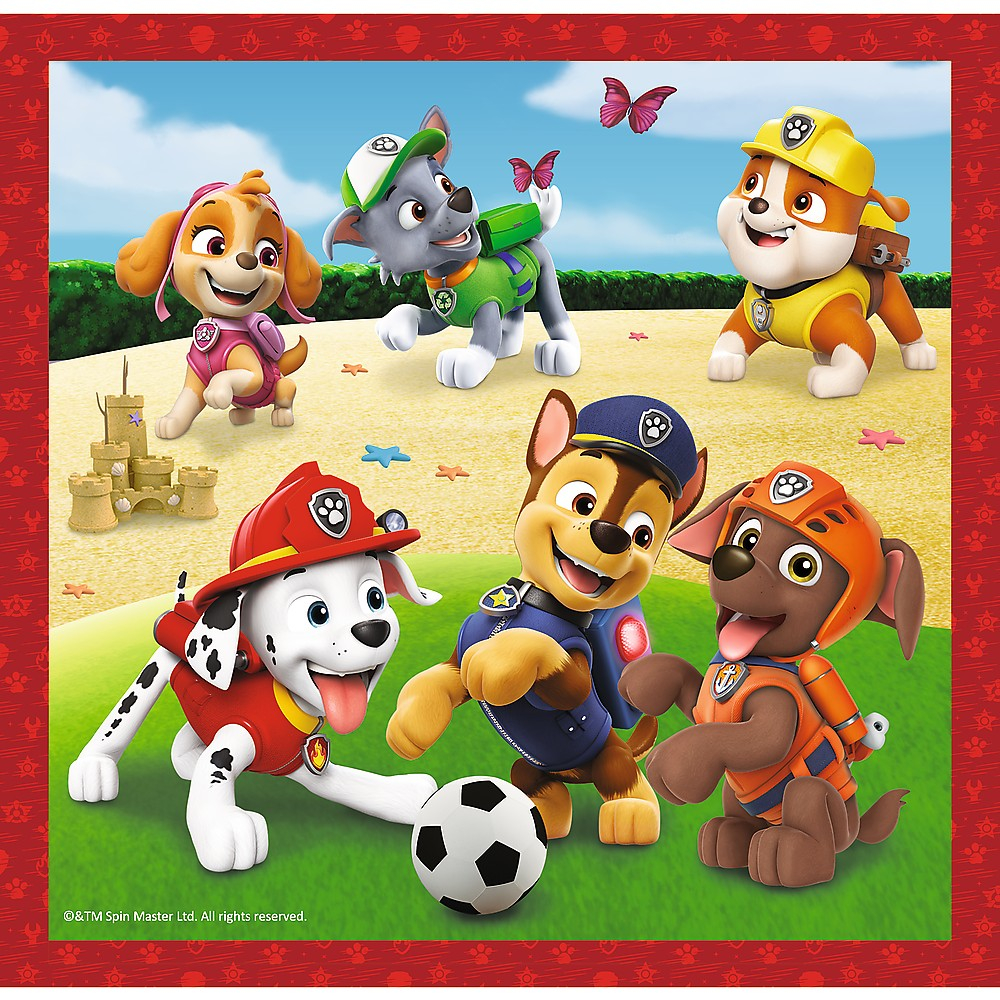 Puzzle Trefl 3In1 Patrula Catelusilor Catelusii Fericiti [3]