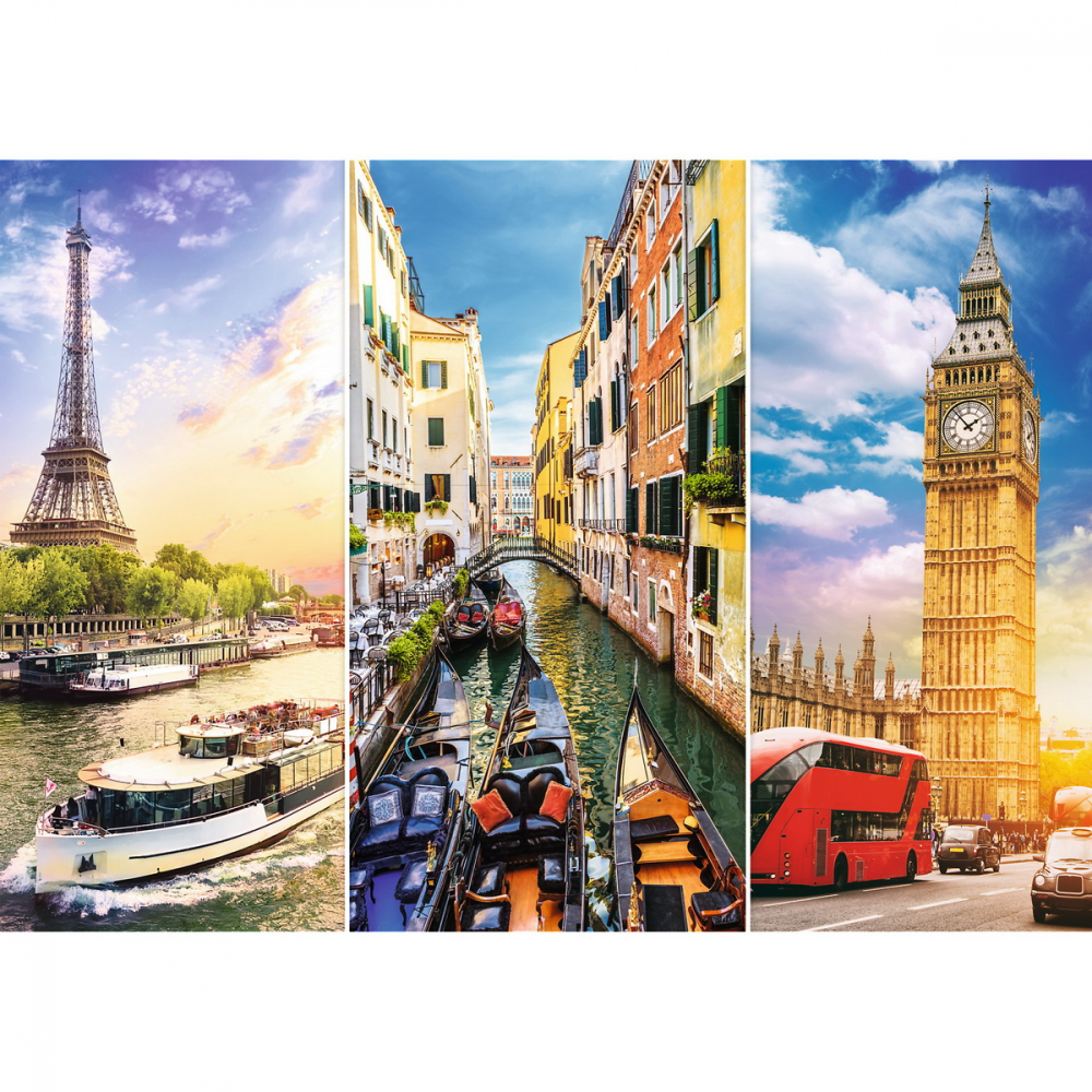 Puzzle Trefl 4000 Calatorie In Europa [2]