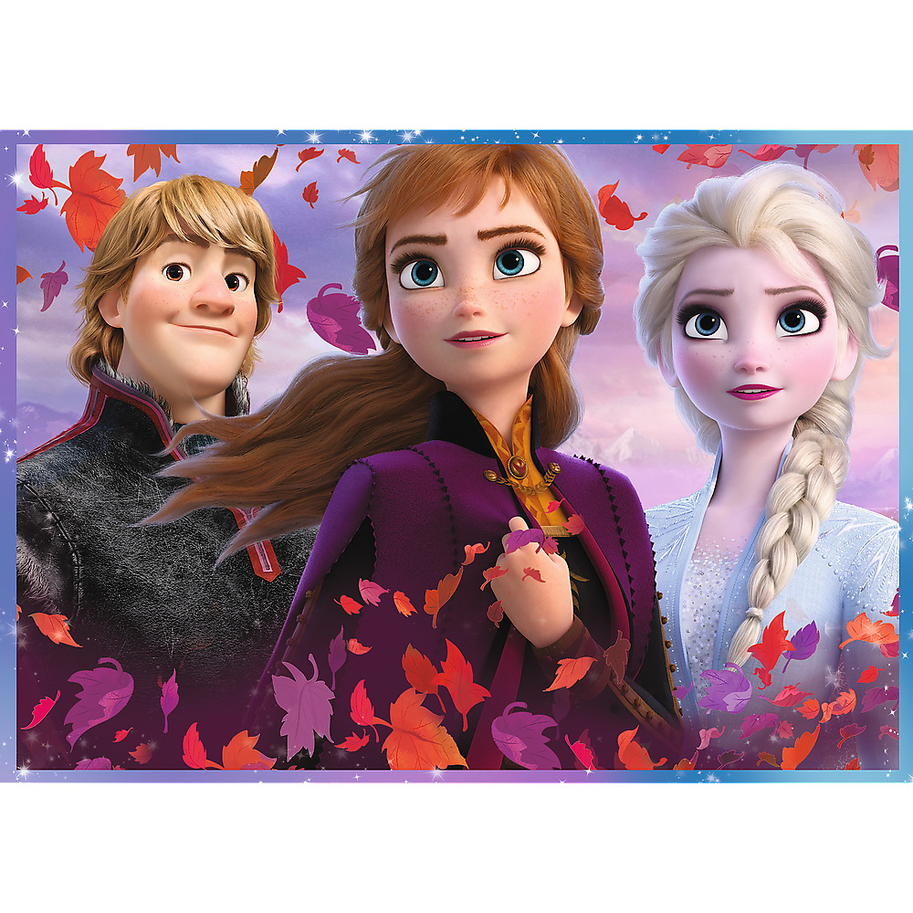 Puzzle Trefl 4In1 Frozen2 Calatorie Catre Necunoscut [3]