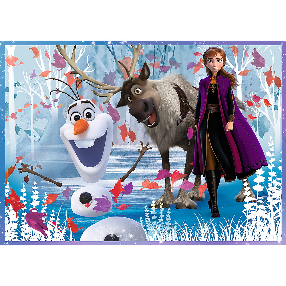 Puzzle Trefl 4In1 Frozen2 Calatorie Catre Necunoscut [4]