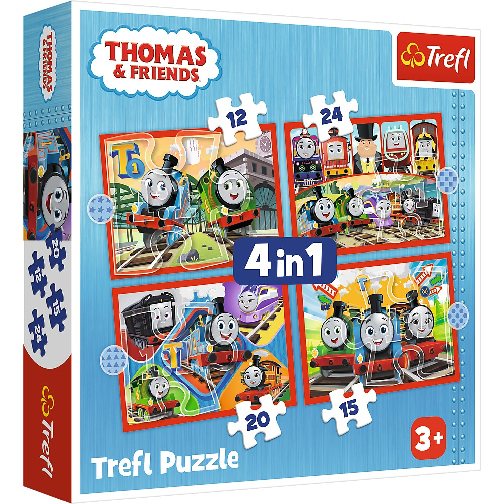 Puzzle Trefl 4In1 Thomas Trenuletele Amuzante [1]