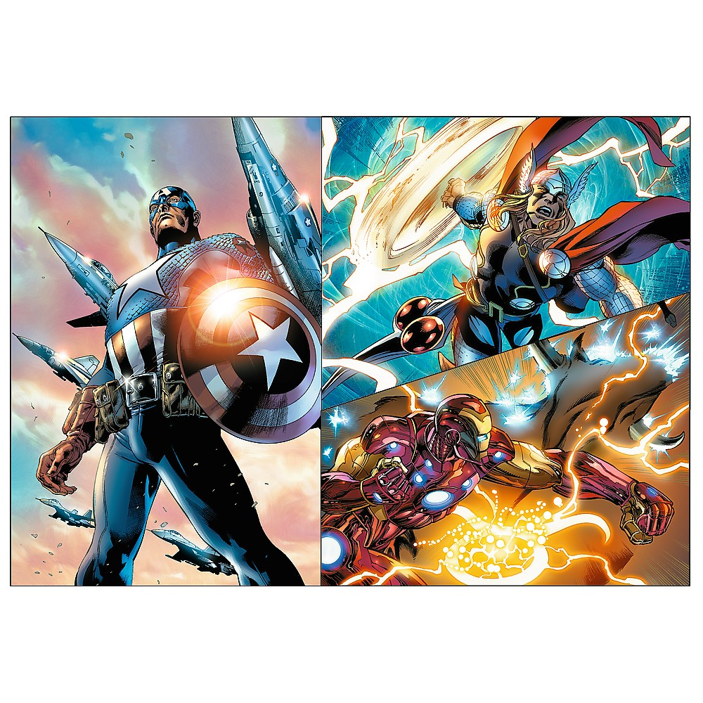 Puzzle Trefl 4X250 Avengers Marvel Zile Eroice [3]