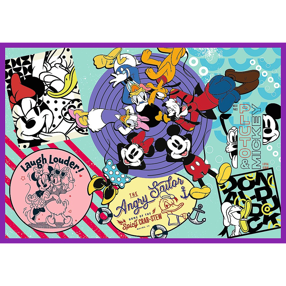 Puzzle Trefl 4X250 Disney Mickey Mouse Si Prietenii [2]