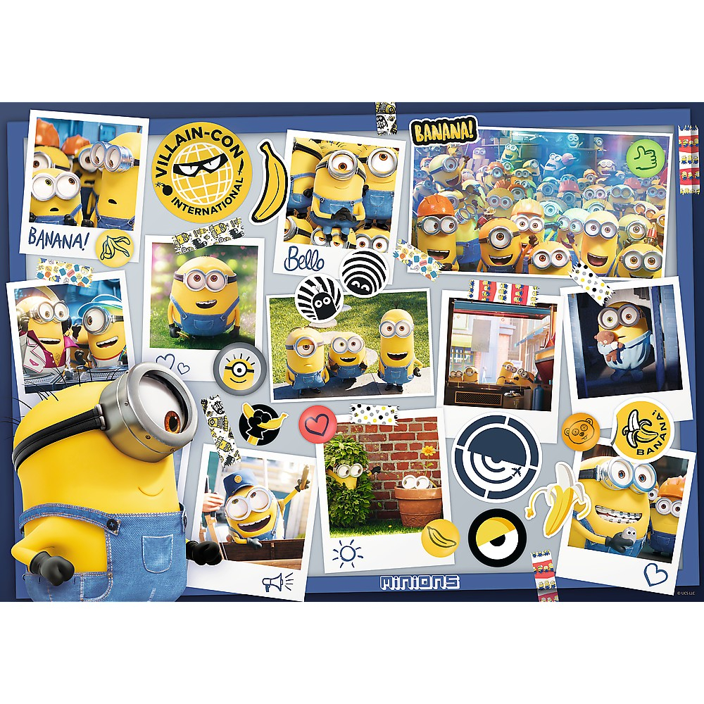 Puzzle Trefl 500 Minionii Colectia Foto [2]