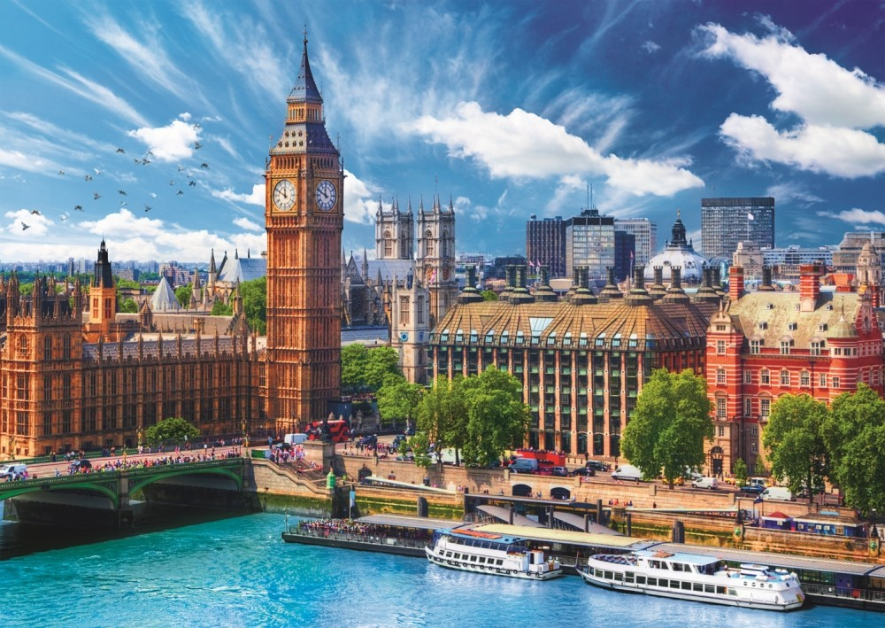 Puzzle Trefl 500 O Zi Cu Soare La Londra [2]