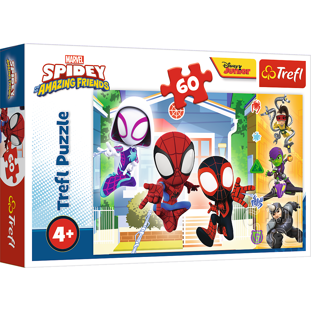 Puzzle Trefl 60 Lumea Lui Spidey [3]