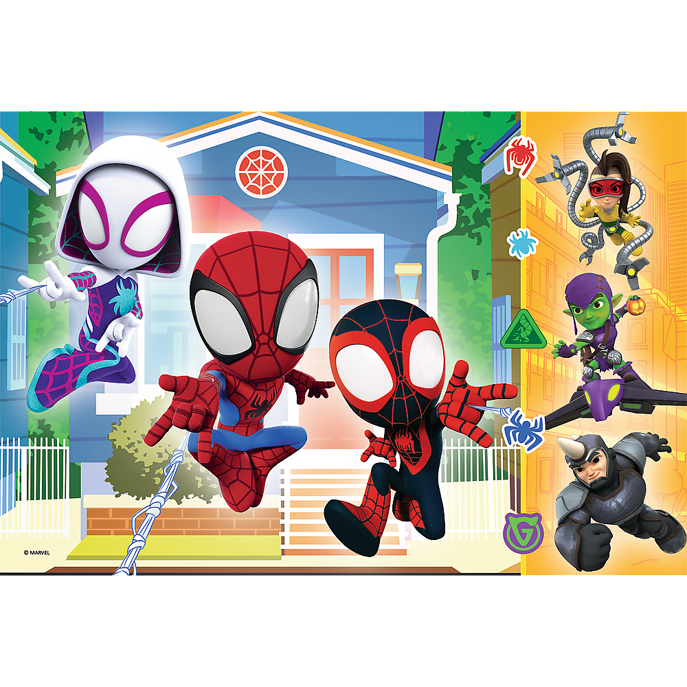 Puzzle Trefl 60 Lumea Lui Spidey [2]