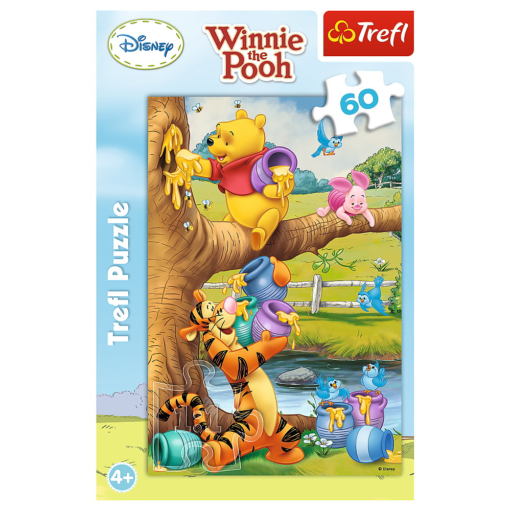  Puzzle Trefl 60 Winnie The Pooh Toti La Treaba [3]