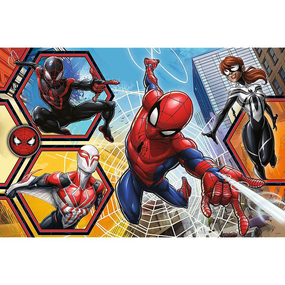 Puzzle Trefl Primo 24 Super Maxi Disney Spiderman In Actiune [2]