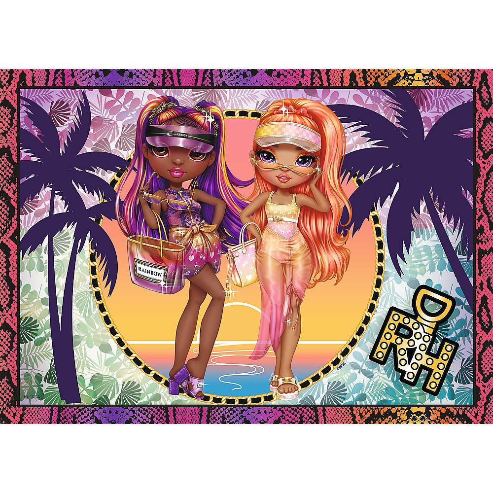 Puzzle Trefl Rainbow High 4In1 Papusile Fashion [4]