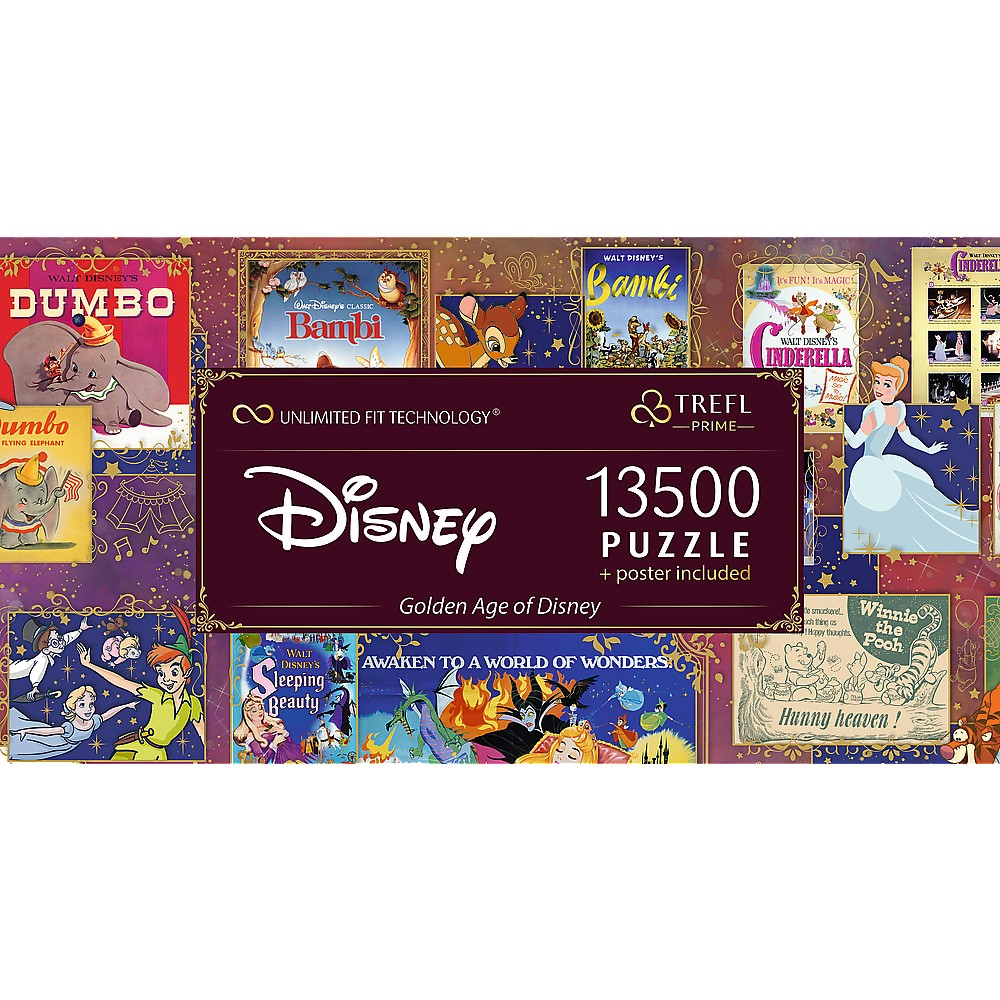 Puzzle Trefl Uft 13500 Disney Epoca De Aur A Disney [3]