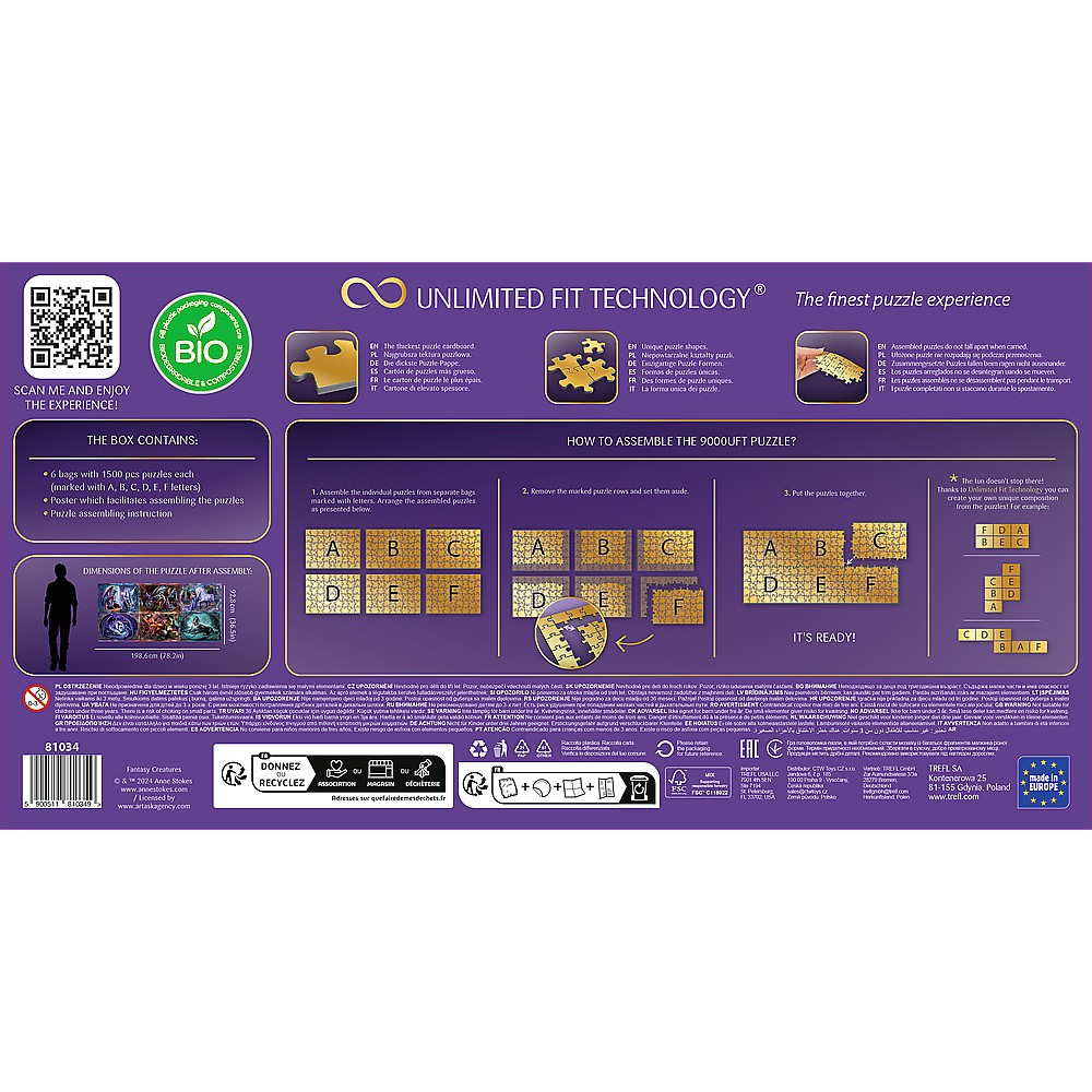 Trefl-Puzzle Trefl Uft 9000 Anne Stokes Collections Creaturi Fantastice [4]