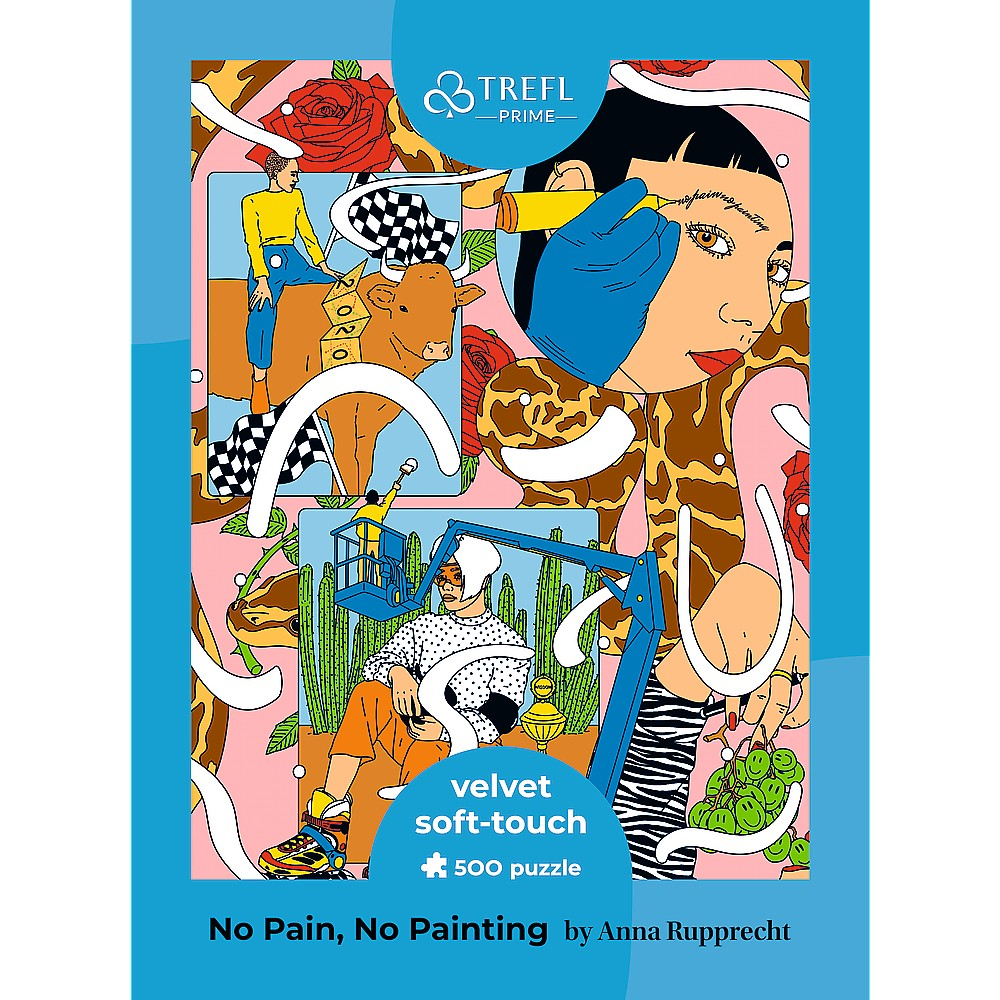 Trefl-Puzzle Trefl Uft Velvet 500 Moda Feminina [3]