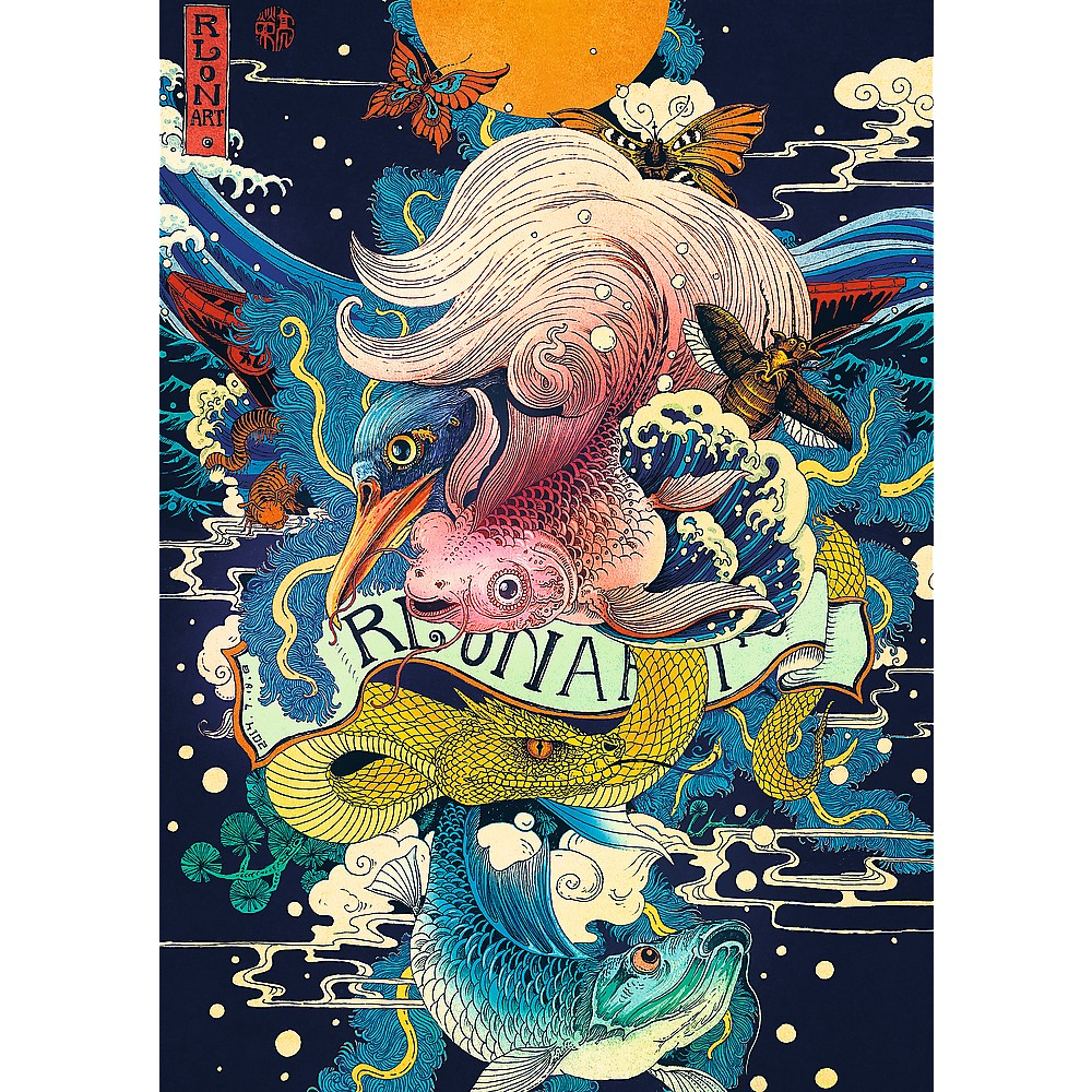 Puzzle Trefl Uft Velvet 500 Viata Viguroasa [2]