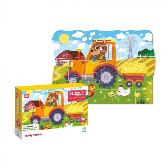 Dodo Puzzle - Ursuletul la ferma 30 piese  [2]