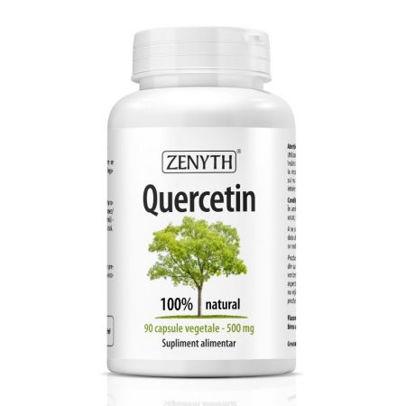 Quercetin, 500mg, 90 capsule vegetale, Zenyth [1]