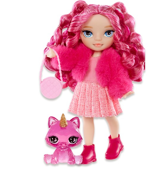 Rainbow High Littles Papusa Magenta Monroe [7]
