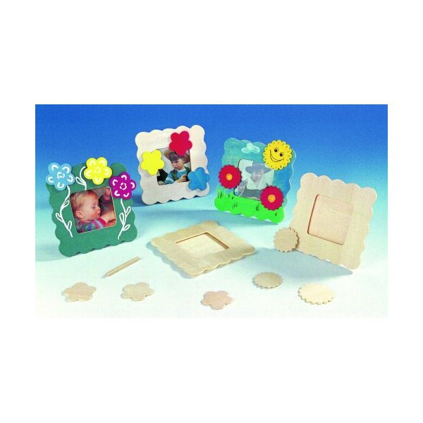 Beleduc Rama din lemn de decorat Flower [2]