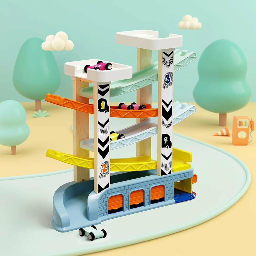 Rampa cu 4 masinute de curse [9]