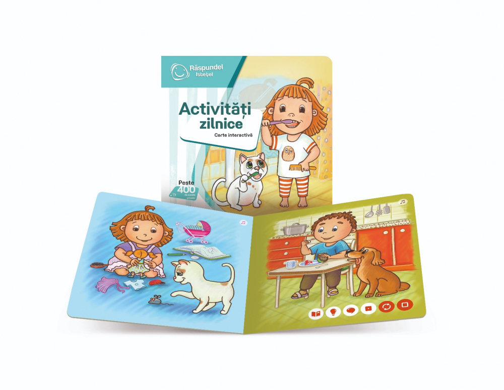 Raspundel Istetel, carte Activitati zilnice [3]