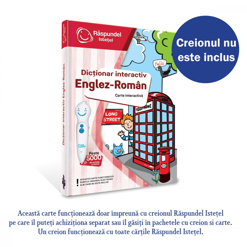 Raspundel Istetel, carte Dictionar Englez-Roman [1]