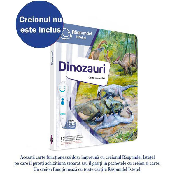 Raspundel Istetel-Raspundel Istetel, carte Dinozauri [1]