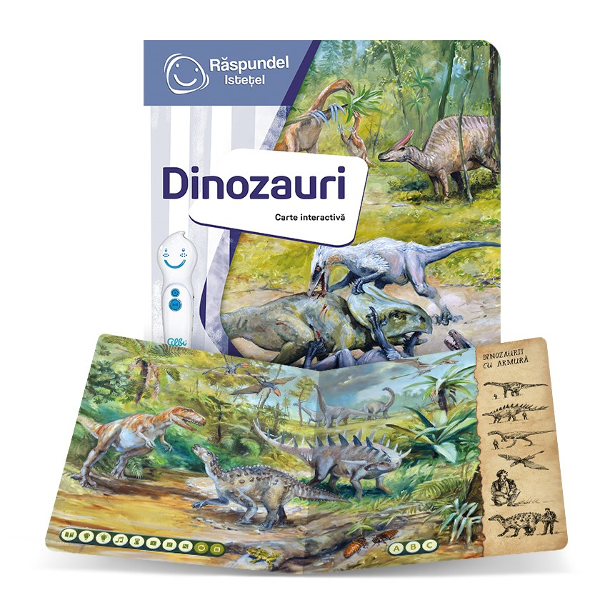Raspundel Istetel-Raspundel Istetel, carte Dinozauri [2]