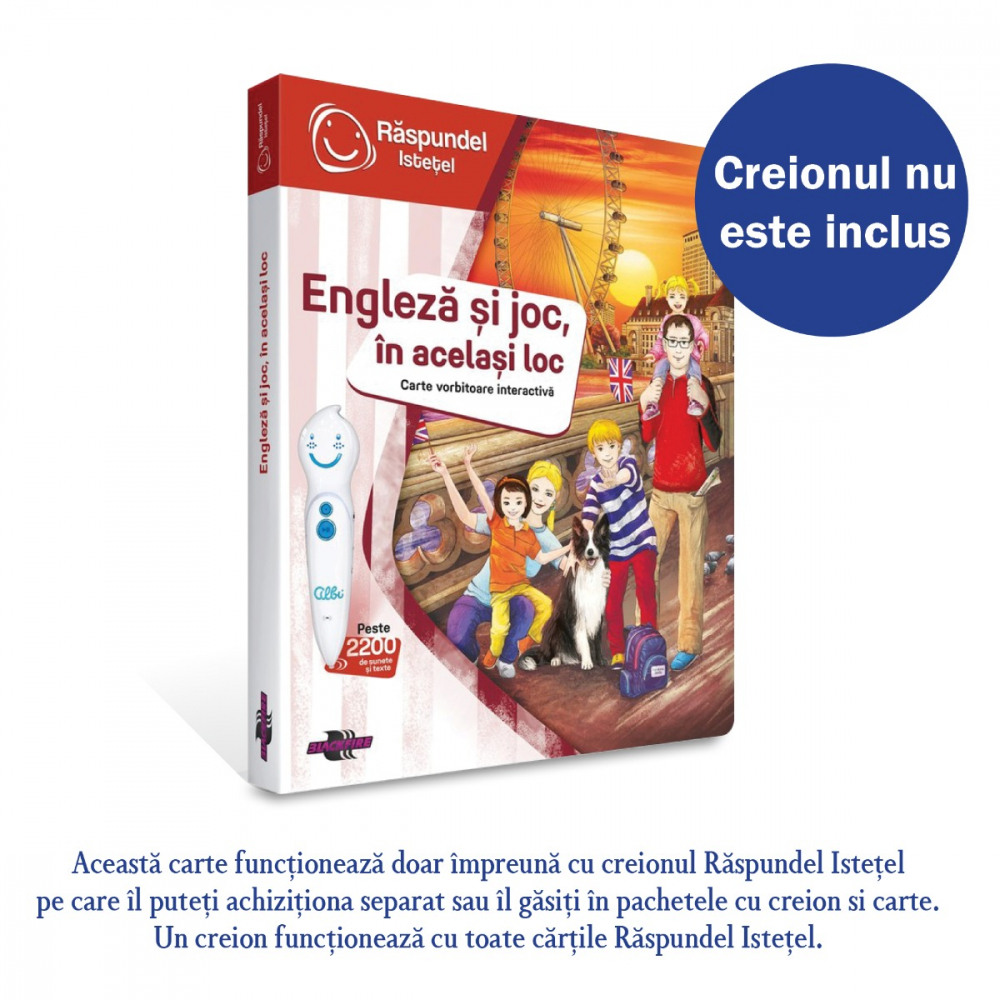Raspundel Istetel, carte Engleza si joc, in acelasi loc [1]