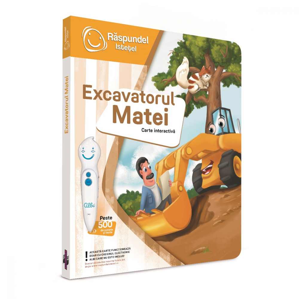 Raspundel Istetel-Raspundel Istetel, carte Excavatorul Matei [3]