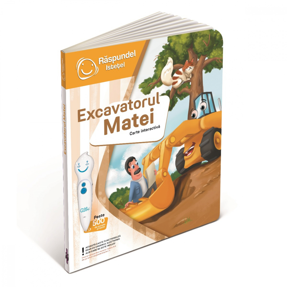 Raspundel Istetel-Raspundel Istetel, carte Excavatorul Matei [1]