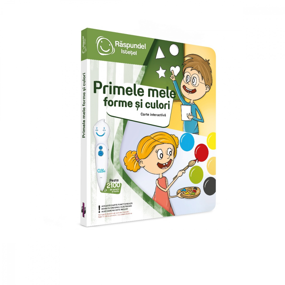 Raspundel Istetel, carte Primele mele forme si culori [2]